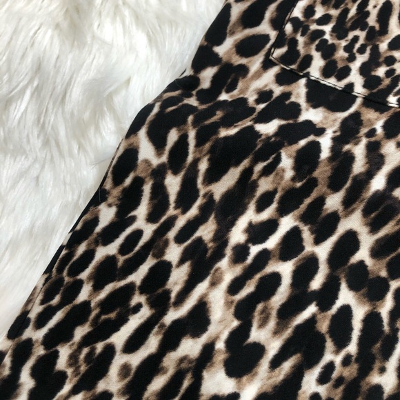 Banana Republic Leopard Wide-Leg Jumpsuit - Picture 5 of 7